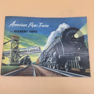 Original 1952 Gilbert Toys American Flyer Model Trains Erector Catalog - Picture 1 of 9
