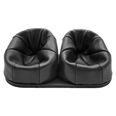 Martin Wess Classic 201-2 Leder Pfeifenständer für 2 Pfeifen, schwarz - Bild 1 von 3