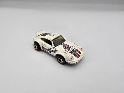 Vintage 1974 Mattel Hot Wheels Porsche Turbo #6 P-911 Branco Turbo Classic Racing - Imagem 1 de 4