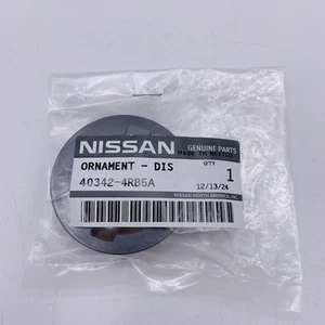 Center Cap - Genuine Nissan Part # 40342-4RB5A OEM NOS - Picture 1 of 2