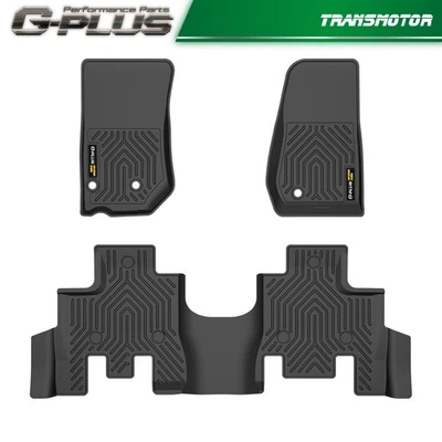 Car Floor Mats Fit For 2013-2018 Jeep Wrangler JK 4 Door TPE Floor Liners Foto 1 de 4