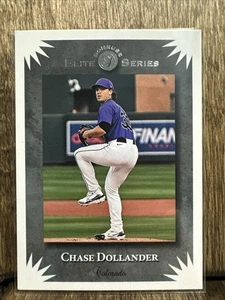 Panini Donruss Chase Dollander #9 Elite Series Colorado Rockies 2025 - Imagen 1 de 6