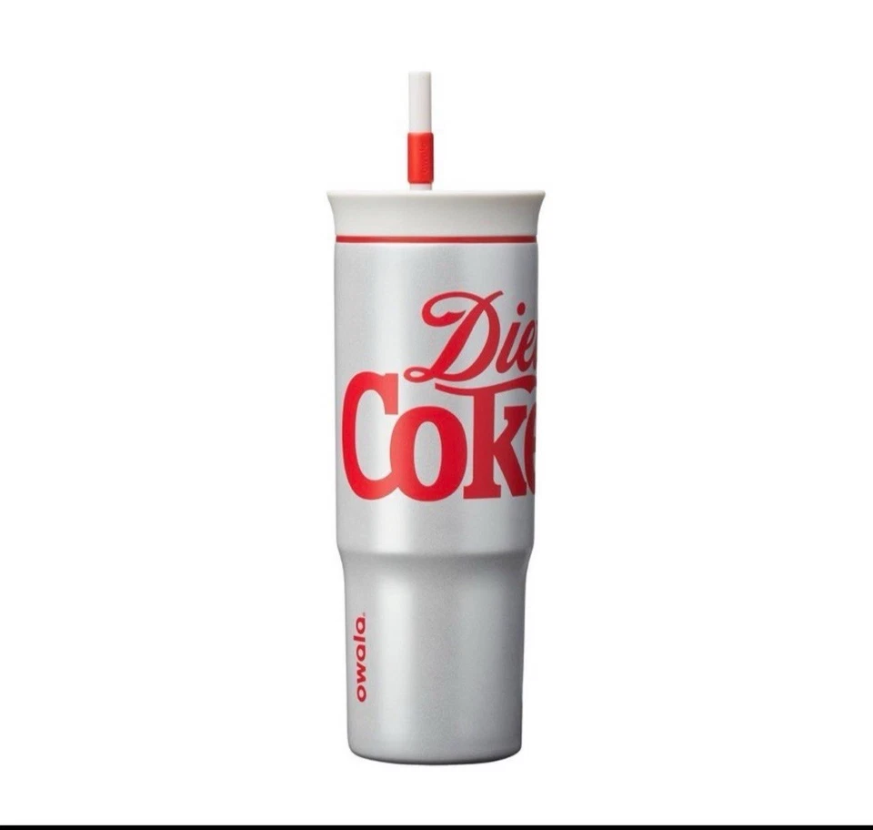 Vaso de acero inoxidable Owala edición especial Diet Coke 24 oz Foto 1 de 1