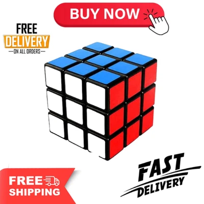 Cubo de Rubik, el cubo original 3X3, rompecabezas para resolver problemas, combinación de colores Foto 1 de 4