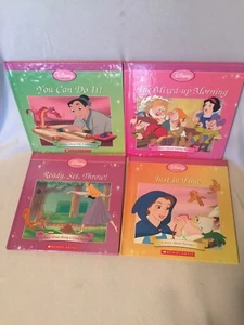Lot of 4 Disney Princess Collection Scholastic Hardcover Children's Books - Picture 1 of 6
