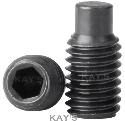 KAYFAST DOG POINT GRUB SCREWS ALLEN SOCKET SETS DIN 915 HIGH TENSILE M4 M5 M6 M8 M10 M12