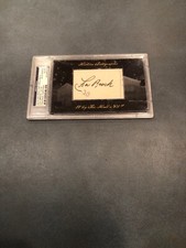 Lou Brock 12/19 2012 Historic Autographs Why The Hall Not?