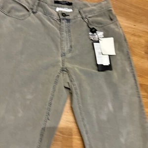 Max Mara Weekend Blue Cotton Trousers. Size 14 - Picture 1 of 7