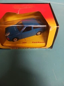 1981 Vintage Corgi 334 Ford Escort Model - New, Boxed - Picture 1 of 7