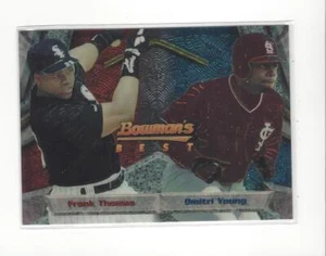1994 Bowman's Best #X91 Frank Thomas/D.Young White Sox Cardinals - Picture 1 of 1