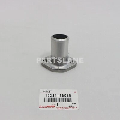 Toma de agua genuina Toyota Celica Corolla OEM 16331-15080 Foto 1 de 3