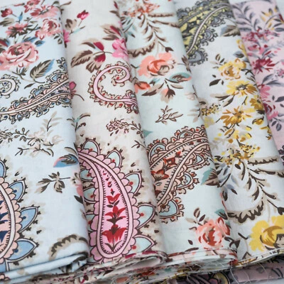 Baumwollstoff Meterware Maxi Breite "Cleo" Blumen Stoff Meterware ab 50 x 240 cm - Bild 1 von 4