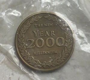 Medalla de bronce del milenio ANA 2000 de la Asociación Numismática Americana - JS - Imagen 1 de 2