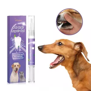 1pc Pet Oral Care Gel Cleaning Gel For Dogs & Cats Pet Oral Clean Gel Gel Bad - Picture 1 of 4