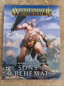 Battletome: Sons of Behemat - Warhammer Age of Sigmar - New! Latest Edition! - Picture 1 of 2