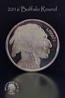 Liberty Indian Head Buffalo 2016 Sil 1 troy oz .999 Fine Silver Round