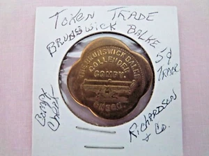 Handelsmedaille Braunschweig Balke Collender Compy Check Richards & Co gut für 5 Trade - Bild 1 von 3