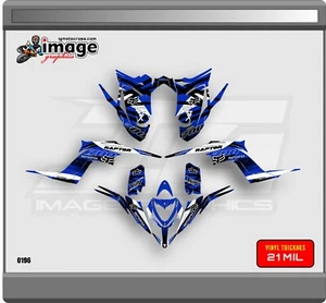 Yamaha Raptor 700 700R graphics kit 2013 2014 2017 2018 2020 -2023 stickers atv - Picture 1 of 1