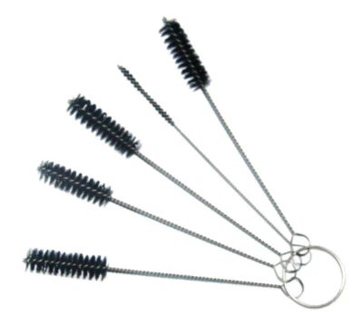 DIAWELL 5tlg Set Rundbürste Tattoo Reinigungsbürste Düsenbürste Schlauch Tüllen Bürste