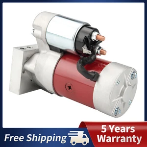 High Torque 4HP Mini Starter For Chevy 153 168 Tooth 350 400 Small Block Red - Picture 1 of 13