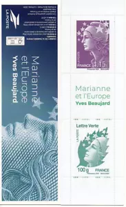 CARNET BC 1535 NEUF XX NON PLIÉ MARIANNE ET L'EUROPE - YVES BEAUJARD - Photo 1/1