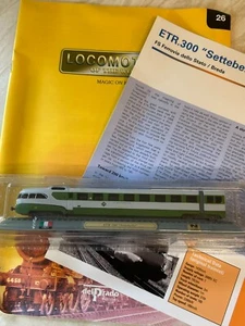 Delprado N Gauge Static Model ETR 300 Settebello Train loco Locomotive + mag - Picture 1 of 8