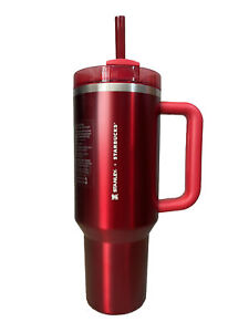 Starbucks Stanley Holiday 2023 Collab (40 oz) Red Tumbler In HAND QuickShip