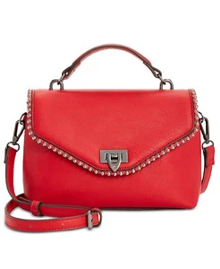New Womens I.N.C. International Concepts Valliee Salsa Red  Crossbody Bag Purse - Picture 1 of 4