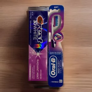 Paquete de relleno de pasta de dientes blanca 3D cepillo de dientes y escudo ORAL-B Pro Flex - Imagen 1 de 1