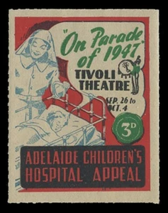 AUSTRALIA, 1947, ADELAIDE CHILDREN'S HOSPITAL - TIVOLI THEATER - Imagen 1 de 2