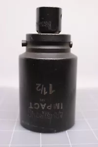 ARMSTRONG 1-1/2" IMPACT SOCKET 3/4"Drive 21-248 With 29-952 Adaptor - Picture 1 of 8