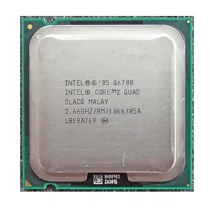Intel Core 2 Quad Q6700 2.66 GHz Quad-Core 1066 MHz 8 M Socket 775 CPU Processor - Picture 1 of 6