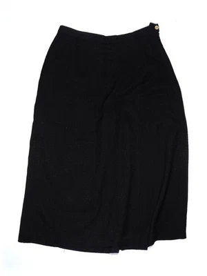 Falda formal negra Travel Smith para mujer L Petites Foto 1 de 2
