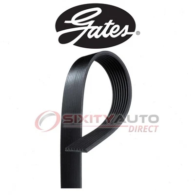 Gates Serpentine Belt for 2011-2015 BMW 535i GT 3.0L L6 - Accessory Drive uj Foto 1 de 4