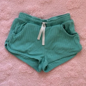 Girls Aqua Blue Size Small 6/6X Cat & Jack Casual Comfy Short Bottoms - Picture 1 of 10