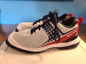 Sqairz MEN'S Golf The Patriot Men's Limited Edition Great Condition US Size 13 - Picture 1 of 12