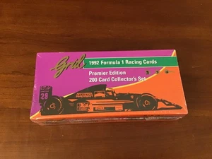Juego de 200 cartas de carreras Grid Formula 1 1992 edición Premier coleccionista sellado - Imagen 1 de 3