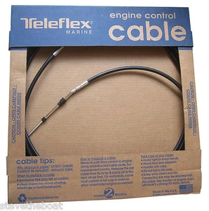 Cable de acelerador/engranaje de control remoto para barco Teleflex - Grado estándar 33c - 13 pies. - Imagen 1 de 4