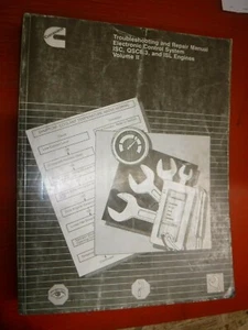 1999 CUMMINS ISC QSC8.3 ISL ENGINES CONTROL SYSTEM TROUBLESHOOTING REPAIR MANUAL - Picture 1 of 6