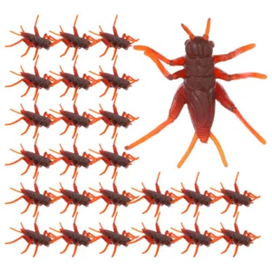 50PCS Fake Insect Toys Fake Prank Prop Cricket Props April Fools' Day Props - Picture 1 of 12