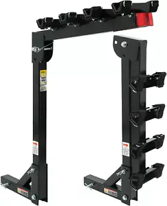 Portabicicletas de enganche 70210 para 4 bicicletas, color negro, para autos y c - Picture 1 of 12
