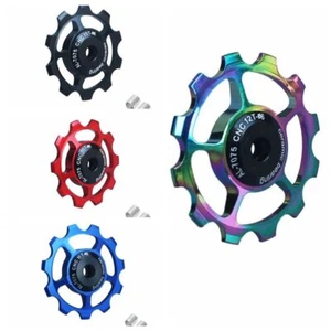 Rear Pulley Bike Ceramic Bearing Guide Bike Rear Derailleur Bike Jockey Wheel - Picture 1 of 16