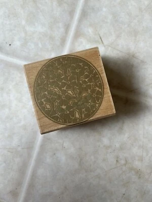 Prisma Amapola Madera Montaje Sello de Goma Hero Arts E1664 Flor Círculo Impresión Poética Foto 1 de 3