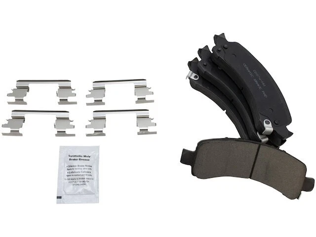 Rear TRQ Brake Pad Set fits GMC Yukon XL 1500 2002-2006 RWD 74CTMC - Image 1 of 1
