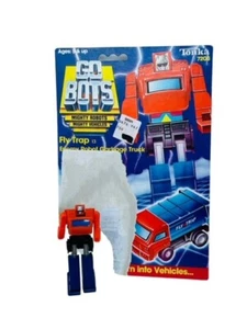 Fly Trap Garbage Go Bots gobot Figure toy robot transformer 1985 Tonka card BMC2 - Picture 1 of 7