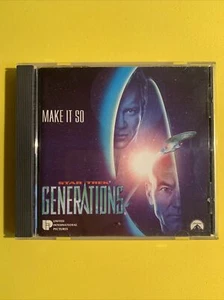 STG Feat. VO Patrick Stewart - Make It So (CD, 1995) 4 TRK Promo *VERY RARE* - Picture 1 of 8