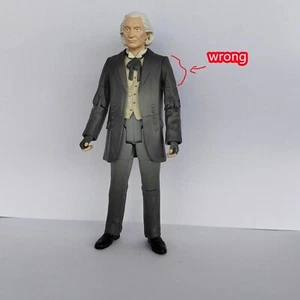 Doctor Who The 1st First Doctor Actionfigur 5,5" lose Hand falsch - Bild 1 von 12