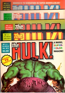 HULK MAGAZINE 13 14 15 16 17 Early MOON KNIGHT! SHE-HULK Series! VF 8.0 Avg - Picture 1 of 11