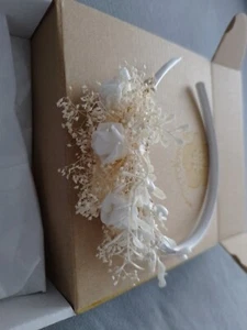 haarschmuck kommunion Hochzeit Haarreif - Bild 1 von 3