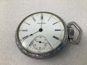 waltham pocket watch working Pw28 - Picture 1 of 6